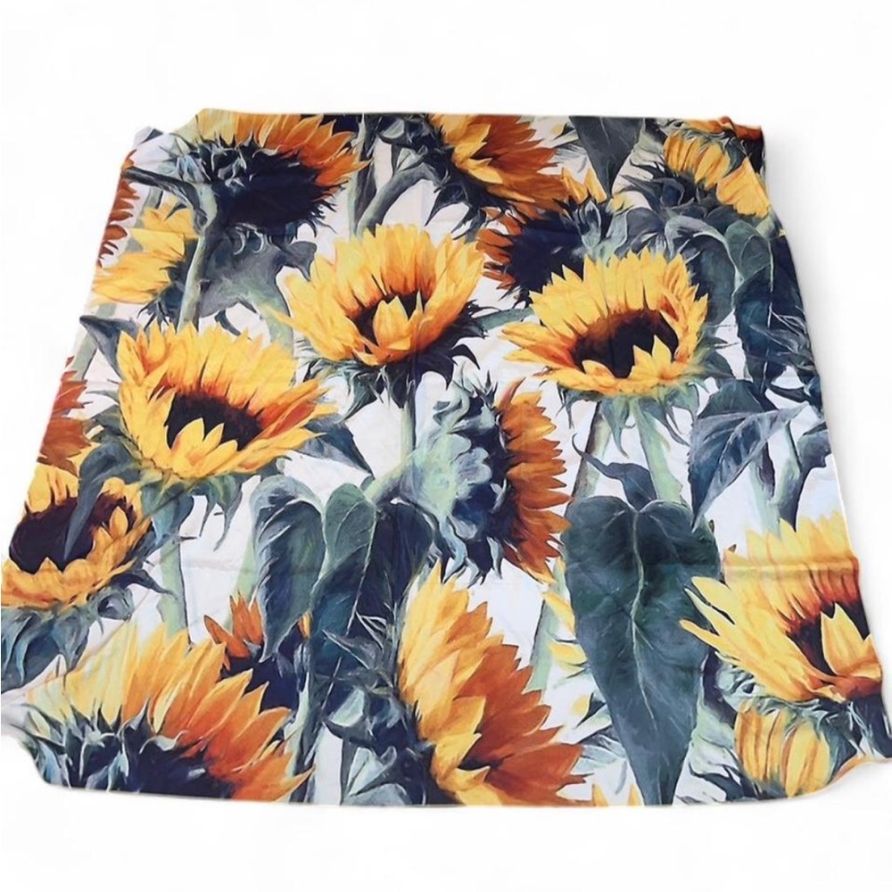 Sunflower Print Tapestry